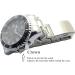 SHMIOU English Talking Watch for Blind Visually Impaired Elderly - Stainless Band Quartz Alarm, Black Dial Silver Frame - Buy Online on GoSupps.com
