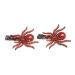 Halloween Sparkle Crystal Spider Hair Clips - Rhinestone Insect Barrette for Costume Dress-up in Red - Buy Online on GoSupps.com