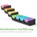 Buy Opret 7-Day Tablet Box - German Rainbow Pill Organizer & Weekly Medication Holder in Black - Buy Online on GoSupps.com
