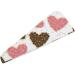 Heart Shape Donut Microfiber Hair Towel Wrap for Women - Super Absorbent 10x26 Inch Hair Turban with Button - Perfect for Fast Drying & Styling - Buy Online on GoSupps.com
