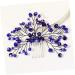 Beatifufu Bridal Wedding Comb Hair Insert Comb Bridal Hair Accessories Wedding Hair Comb Bridal Side Combs Women Hair Combs Blue Zircon Hair Comb Bride Wedding Headdress Bridal Headpieces - Buy Online on GoSupps.com