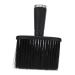 Ipetboom 1pc Hairdressing Neck Brush Hair Remover Duster Haircut Duster Hair Sweep Brush Hairdressing Supplies Beard Hairbrush Neck Duster Brush Nylon Wool Plastic Handle Clean 14.5X10.5X4.3CM Black