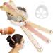 Mask Strap Extender, Face Mask Holder Hook Ear Strap, Anti-tightening Adjustable Comfortable Ear Grip, Silicone Ear Protection Savers for Reducing Ear Pain, Convertible to Bracelet (5 PCS + 1 PC Gift)