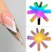 V Shape French Smile Line Nail Cutter Acrylic Tool | 9 Sizes | HJ-NAT201-FC08 - Buy Online on GoSupps.com