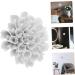HOLIDYOYO 1pc Ceramic Sunflower Decorations Wall Art Decor Wall Decor Grace Decor Ceramics White - Buy Online on GoSupps.com