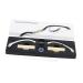 FOMIYES 4 Pcs Aluminum Alloy Lightweight Eyebrow Ruler Brow Mapping Ruler Eyebrow Level Tool mediumx4pcs Silverx4pcs