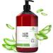 B.O.T cosmetic & wellness Aloe Vera Gel 100% Organic - Moisturising & Regenerating Skin - After Sun & Aftershave - Organic - Cruelty Free - 500ml