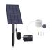 Decdeal Solar Pond Aerator Air Pump Oxygen Pump Day and Night for Garden Pond Aquarium
