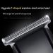 YQYBF Hair Clippers Home Barber Gift Kit Cordless Electric Clipper Hair Trimmer with Cutting Combs Adjustable Frequency USB Rechargeable LCD Display Support Fast Charge for Professional Style - Buy Online on GoSupps.com