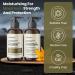 Advanced Therapy Anti-Thinning Rosemary Oil Shampoo & Conditioner Set | 14 Natural Ingredients for Volume Strength & Thickness | 16oz - International Shipping Available - Buy Online on GoSupps.com