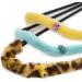 Cat Feather Toys Interactive Cat Teaser Wand with Bells and Feather Cat Toys for Indoor Cats Kitten Interactive Training - Buy Online on GoSupps.com