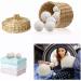 Glomora 6-Pack Wool Dryer Balls - Reusable Fabric Softener Made Of Natural Wool - Reduces Wrinkles and Drying Time - Ideal for Home Use - Buy Online on GoSupps.com