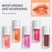 AOOWU Plumping Lip Oil Tint - Coral Orange | Moisturizing & Long-Lasting Lip Hydrating Gloss for Women - Buy Online on GoSupps.com
