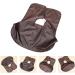 Lurrose Beard Apron Hair Catcher - Non-Stick Hair Cutting Cape for Men | Perfect Grooming Gift (Coffee) - Buy Online on GoSupps.com