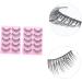 minkissy 10 Pairs Fake Eyelashes False Eyelash Stick on Eyelashes Artificial Eyelashes Reusable Eyelashes Eye Lashes Korean Decor Dense Eyelashes 3d Artificial Fiber Girl Cosmetic - Buy Online on GoSupps.com