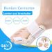 Orthopedic Bunion Corrector - Adjustable Bale Rails & Toe Spreaders for Pain Relief | 2-Piece Set for Men & Women - Buy Online on GoSupps.com