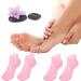 2 Pairs Silicone Socks for Women Moisturizing Socks Silicone Pedicure Socks Anti-Slip Silicone Socks for Repairing Cracked Heel Dry Feet Moisturizing Feet and Softening Rough Skin - Buy Online on GoSupps.com