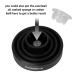 Collapsible Silicone Hair Dryer Diffuser | Universal Lightweight Travel Attachment 1.6-1.9 Inch Nozzle | Portable Blow Dryer Accessory - Buy Online on GoSupps.com