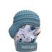Malarkey Kids Baby Teething Mitten  Munch Mitt Baby Chew Toy - Protects Hands from Chewing & Saliva  Heals Aching Gums  Promotes Sound & Visual Stimulation for Babies Up to 1-Year-Old (Outer Space)