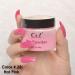 Dip Powder Color No.23 Hot Pink Red Color System Nail Gel Effect 1 oz - Buy Online on GoSupps.com
