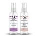 CA Perfume Impression of (Cafe Rose + Omnia Crystalline) Travel Size Sample Fragrance Refillable Atomizer Long Lasting Eau de Parfum (Cologne) Sprayer / 2 Fl Oz/ 60 ml Cafe Rose + Omnia Crystalline Impression