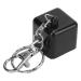 EVTSCAN Snooker Cue Chalk Box - Portable Billiard Chalk Holder Box, Pocket Pool Cue Chalk Bag with Key Ring, for Billiard Entertainment