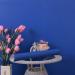15.7x394 Blue Peel and Stick Wallpaper - Waterproof Self Adhesive Contact Paper for Wall, Furniture, Countertop - Dark Blue Vinyl Film - Buy Online on GoSupps.com