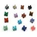1-40PC 13mm Merkaba Star Natural Stone Crystal for DIY Jewelry Gem Decoration Wholesale (Color : Mix Random Stones Size : 10 pcs) 10 pcs Mix Random Stones