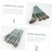 minkissy 1set Makeup Brush Set Loose Powder Wooden Foundation Brush Professional Makeup Brush Smudge Brush Highlight Brush Green Powder Portable Miss Wooden Handle Mix Paint - Buy Online on GoSupps.com