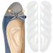 Dr. Foot Plantar Fasciitis Arch Support Shoe Insoles 5 Pairs, Thicken Gel Arch Pads for Flat Feet - Self-Adhesive Arch Cushions Inserts for Men and Women Transparent 5pairs