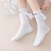 Creative Magnetic Holding Hands Couple Socks - 2 Pair Funny 3D Doll Cute Gifts - Black&White - Buy Online on GoSupps.com