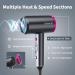 Sawop Hair Dryer with Diffuser Lightweight Blow Dryer for Curly Hair for Women/Men 1800 Watt Ionic HairDryer Blow Dryer with Nozzle for Fast Drying as Salon Portable Dark Grey - Buy Online on GoSupps.com