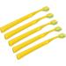 Verdant Touch Brace Toothbrush - 5 Pack Soft Interdental Toothbrush for Comfortable Bathroom Use - Yellow - Buy Online on GoSupps.com