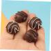 ifundom Toys 16pcs Simulation Chocolate Interesting Chocolate Model Small Chocolate Decor Fake Chocolate Simulated Decorative Chocolate Decor Chocolate Props Bulk Resin Dessert Biscuits 2.00X2.00X1.50CM 1 - Buy Online on GoSupps.com