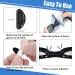 Afforstyle 24 Pairs Adhesive Nose Pads Premium Silicone Eyeglass Nose Pads for Sunglasses | Comfortable Durable & Easy to Apply - Buy Online on GoSupps.com