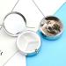 Travel Pill Box with Dog Print | 3 Compartment Portable Medicine Organizer for Purse & Pocket - Buy Online on GoSupps.com