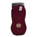 Dog sweater with hood RDC pet clothing wool sweater with cap winter warm turtleneck sweater fleece coat for small dogs medium-sized dogs cats (M red) medium red