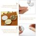 Healeved 50pcs Round Aroma Pads Essential Oil Diffuser Locket Necklace Refill Pads Pendant Perfume Oil Jewelry Oil Pads Humidifier Accessories for Car Room Office White 30mm - Buy Online on GoSupps.com