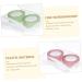 Solustre 32 STK Pink Contact Lens Container Set - Travel Accessories & Local Storage Case - Buy Online on GoSupps.com