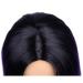 HANNE Ombre Black to Purple Shoulder Length Bob Wig for Women - Short Straight Hair Bob Wigs in Ombre Purple - Buy Online on GoSupps.com