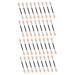 Ipetboom 100 pcs Shadow Dual Double-end Eye Sides Disposable Tipped Sticks Sponge 8x1cmx2pcs Pinkx2pcs