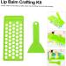 Mikinona Lip Balm Base Lip Balm Holder 50 Lipstick Filling Mold Crafting Supplies Plastic Manual Lip Gloss Making Kit Lipstick Filling Tray - Buy Online on GoSupps.com