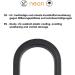 NEAN Solid Bracket Bicycle Lock - Iron Lock with Bracket & 2 Safety Keys | Highest Security Level A 16x16mm 330x167mm Black - International Shipping Available - Buy Online on GoSupps.com