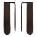 BARSDAR 26 Dark Brown Ponytail Extension - Long Straight Wrap Around Clip in Synthetic Hair for Women - Buy Online on GoSupps.com