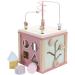 Buy Little Dutch 7114 FSC Wooden Activity Cube - Wild Flowers Pink | Enhance Motor Skills | International Shipping - Buy Online on GoSupps.com