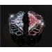 Exquisite Crystal Hair Claw Clip for Women - Fancy Rhinestone Jaw Clip for Thick Hair (Blue) - Buy Online on GoSupps.com