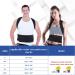 Adjustable Posture Corrector for Men & Women | Backs Straight Lumbar Support | Black B02 XL - Buy Online on GoSupps.com