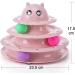 Suhaco 21 Pack Cat Toys for Indoor Cats Interactive Kitten Toy Fun Roller 3 Level Cat Ball Toys with Catnip Ball Self Play Cat Feather Wand Kitty Toy for Boredom (Pink) 21 Pack Pink - Buy Online on GoSupps.com