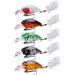 Aorace Fishing Lures Kit - 20pcs Mixed Minnow Popper Crank Baits for Saltwater Freshwater Trout Bass Salmon Fishing - Buy Online on GoSupps.com