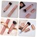 MAGICLULU Double-ended Makeup Brush Face Brush Blusher Brush Powder Applicator Loose Powder Brush Blush Brush Women Makeup Tool Travel Plaster Brush Plastic Rose Gold - Buy Online on GoSupps.com